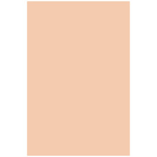 Папір кольоровий гладкий Rainbow 230г R40 лососевий, 10 аркушів A3