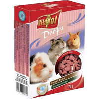 Корм для гризунів Vitapol Forest Fruits Drops дропси лісові ягоди 75 г (5904479010315)