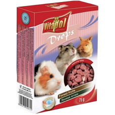 Корм для гризунів Vitapol Forest Fruits Drops дропси лісові ягоди 75 г (5904479010315)
