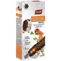 Корм для морських свинок Vitapol Excellent Smakers Snack снекі 2 шт / 110 г (5904479051318)