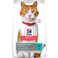 Сухий корм для стерилізованих котів Hill's Science Plan Sterilised Cat Young Adult з тунцем 3 кг (052742023946)