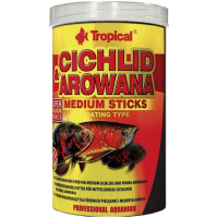 Корм для риб Tropical Cichlid&Arowana Medium Sticks для акваріумних риб у паличках 250 мл (5900469635247)