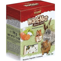 Мінеральний камінь Vitapol Wapienko Mineral Block XL для гризунів з овочами 190 г (5904479010698)