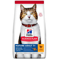 Сухий корм для літніх котів Hill's Science Plan Mature Adult 7+ з куркою 3 кг (052742024004)