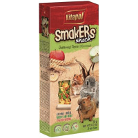 Корм для гризунів Vitapol Smakers Snack снекі з яблуками 2 шт / 90 г (5904479011145)