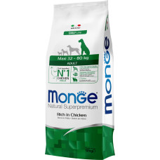 Сухий корм для собак Monge Dog Maxi Adult курка з рисом 12 кг (8009470004411)