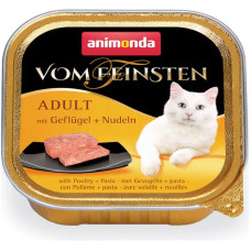 Вологий корм для дорослих котів Animonda Vom Feinsten Adult птиця та макарони 100 г (4017721832106)