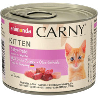 Вологий корм для кошенят Animonda Carny Kitten паштет 200 г (4017721836951)