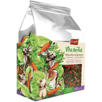 Корм для гризунів Vitapol Vita Herbal вівсяна трава з морквою 150 г (5904479141415)