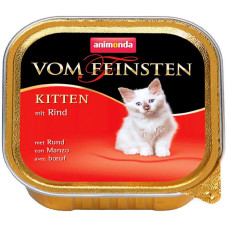Вологий корм для кошенят до 1 року Animonda Vom Feinsten Kitten яловичина 100 г (4017721834483)