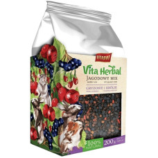 Корм для гризунів Vitapol Vita Herbal ягідний мікс 200 г (5904479141545)