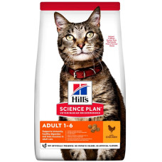 Сухий корм для дорослих котів Hill's Science Plan Adult з куркою 3 кг (052742030838)
