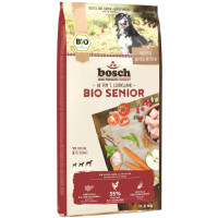 Сухий корм для літніх собак Bosch Bio Senior Chicken & Cranberry 11.5 кг (4015598017824)