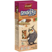 Корм для німф Vitapol Smakers Snack снекі з апельсином 2 шт / 90 г (5904479022080)