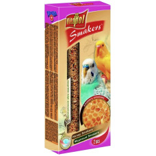Корм для хвилястих папуг Vitapol Smakers Snack снекі з медом 2 шт / 90 г (5904479021076)