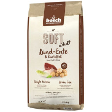 Сухий корм для дорослих собак Bosch Soft Land Duck & Potato 12.5 кг (4015598009249)